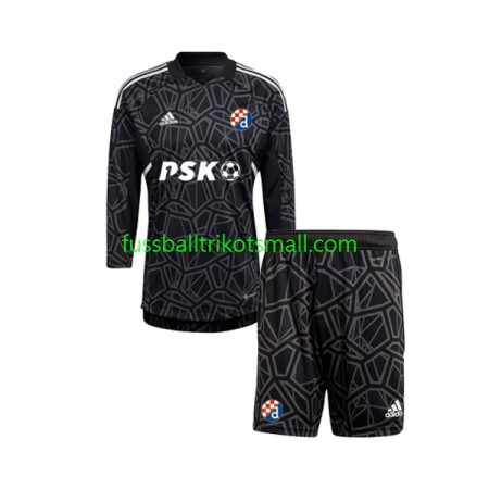 Fußballtrikots Dinamo Zagreb Torwart Kinder 2022-2023 Langarm Heimtrikotsatz kaufen